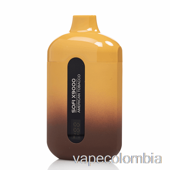 Kit Vape Completo Sofi X9000 Smart Desechable Tabaco Americano